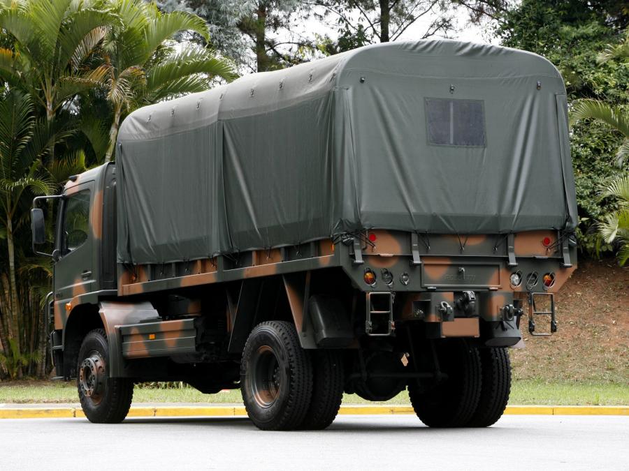  Mercedes-Benz Atego 1725 4x4 Military Truck 2005 года  (фото 4 из 4)